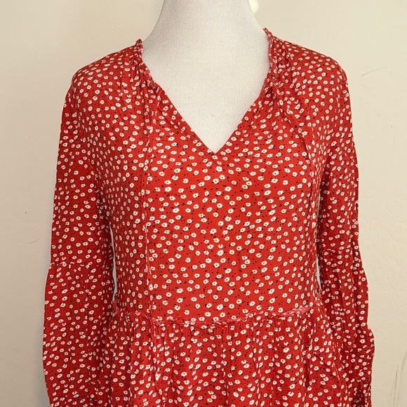 Rails women’s xxs everly carmine daisies mini dress - Picture 3 of 10